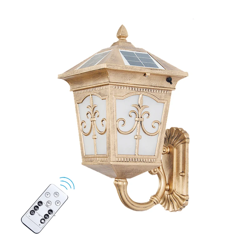 Outdoor Lighting Waterproof - Waterdichte wandlampen op zonne-energie voor terras,