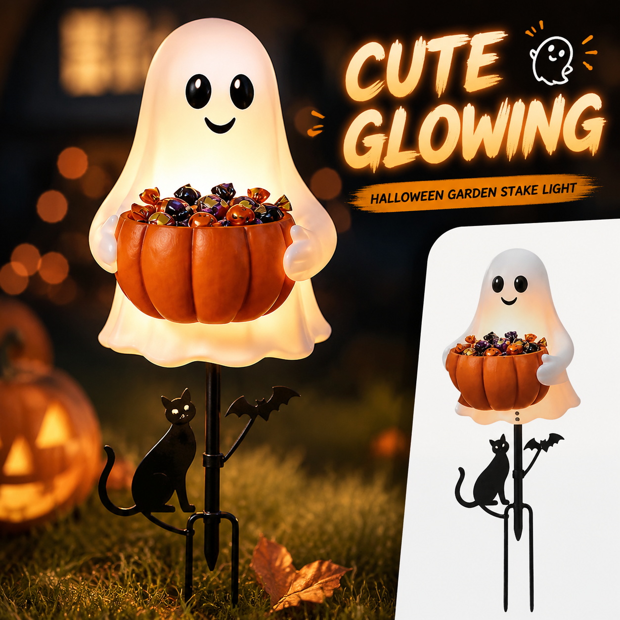 Outdoor Lighting Effects - Halloween Spook Snoephouder Decoratieve LED Verlichting