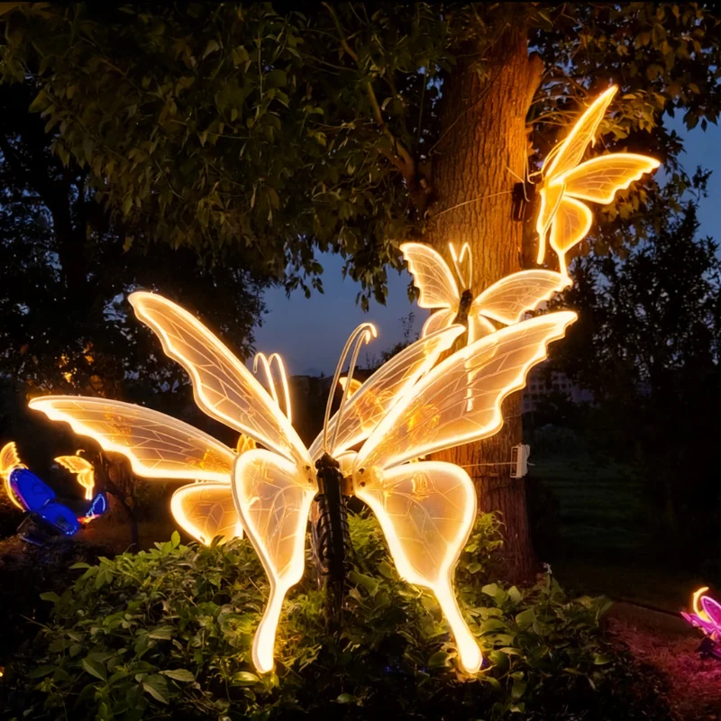 Outdoor Lighting Effects - 1PC 12V Led Outdoor Simulatie Dynamische