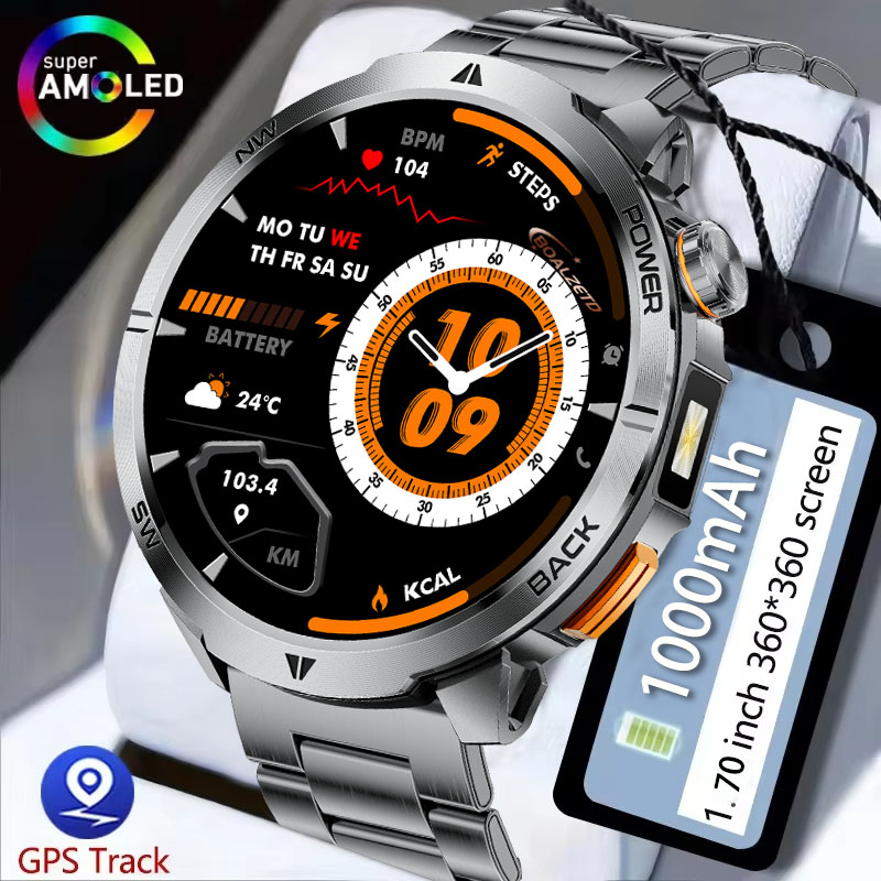2026 Nieuwe 1000 mAh Smartwatc - Outdoor Lighting Track recensie en prijs