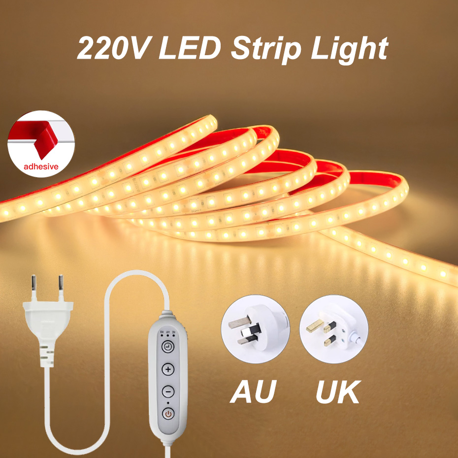 AC 220V Zelfklevende LED Strip - Outdoor Lighting Uk recensie en prijs