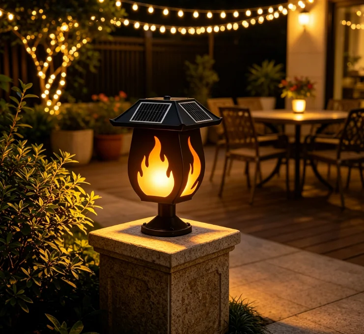 Zonne-kolomkoplampen met gesim - Outdoor Lighting Waterproof recensie en prijs