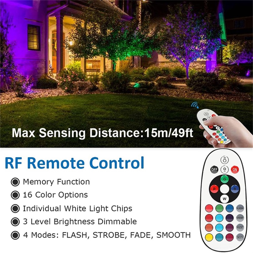 RGBW Landschapsverlichting 10W - Outdoor Lighting Ip65 recensie en prijs