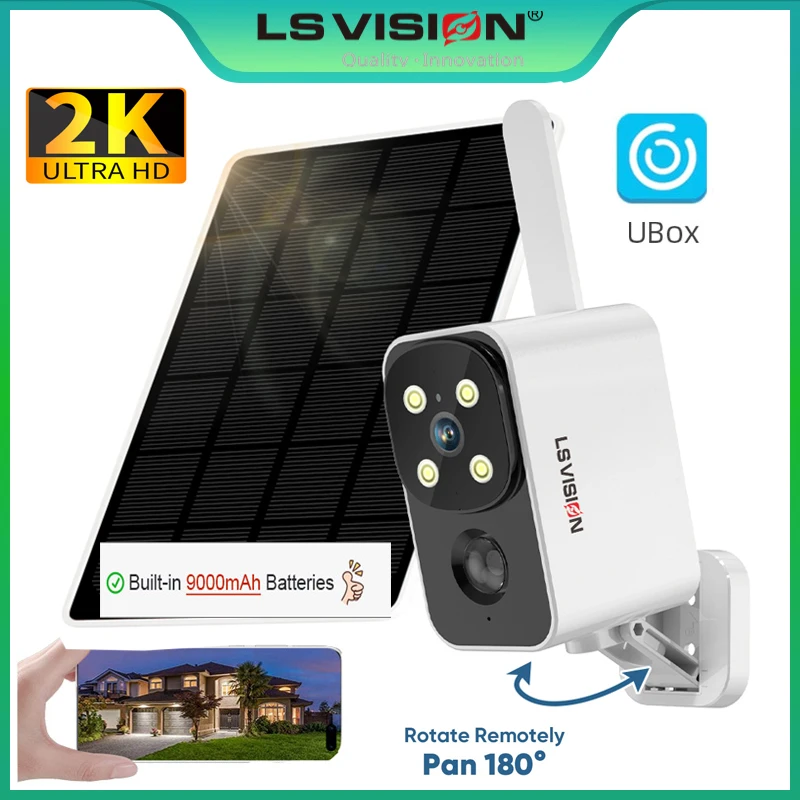 LS VISION Outdoor Solar Camera - Outdoor Lighting Wireless recensie en prijs