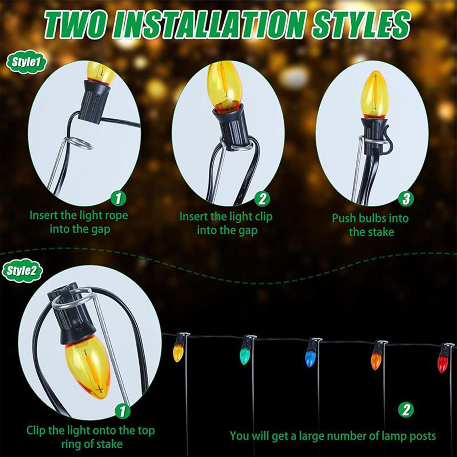 Kerst Licht Stakes 12-Inch Gaz - Outdoor Lighting Pathway recensie en prijs