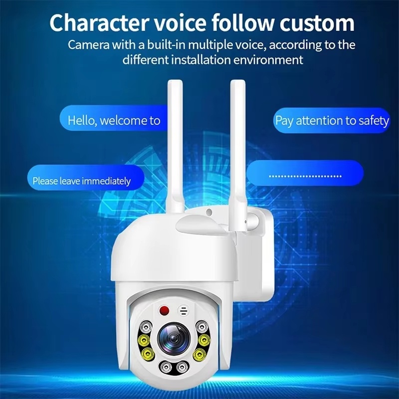 Buiten HD WiFi Camera 360 °    - Outdoor Lighting Track recensie en prijs