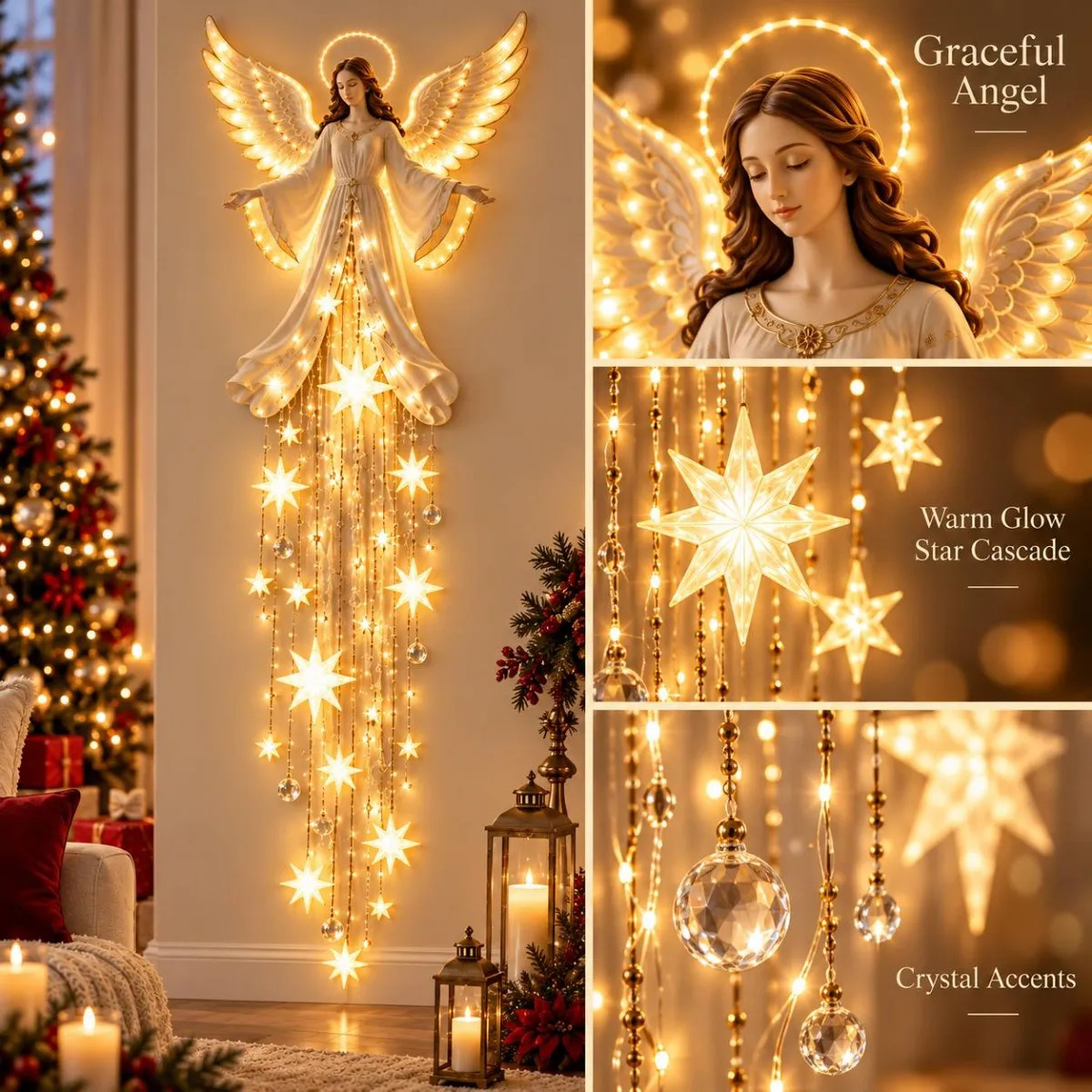 1 stuks kerstdeurhanger met op - Outdoor Lighting Effects recensie en prijs