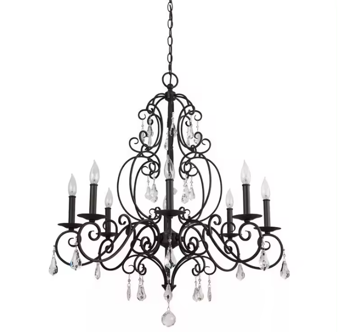 Zeal Lighting Elegante Hanglam - Outdoor Lighting Black recensie en prijs