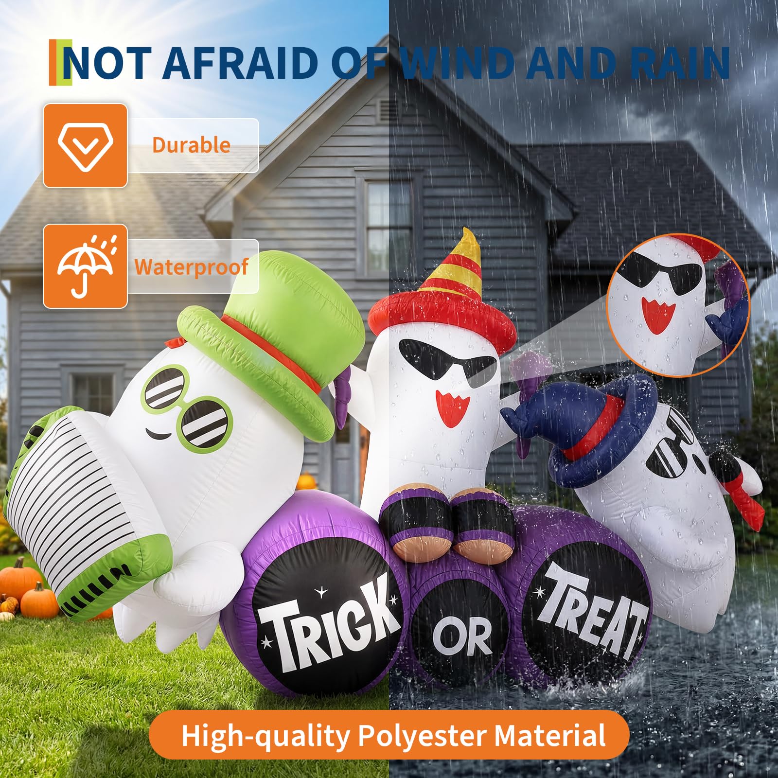 240 cm opblaasbare Halloween-d - Outdoor Lighting Effects recensie en prijs